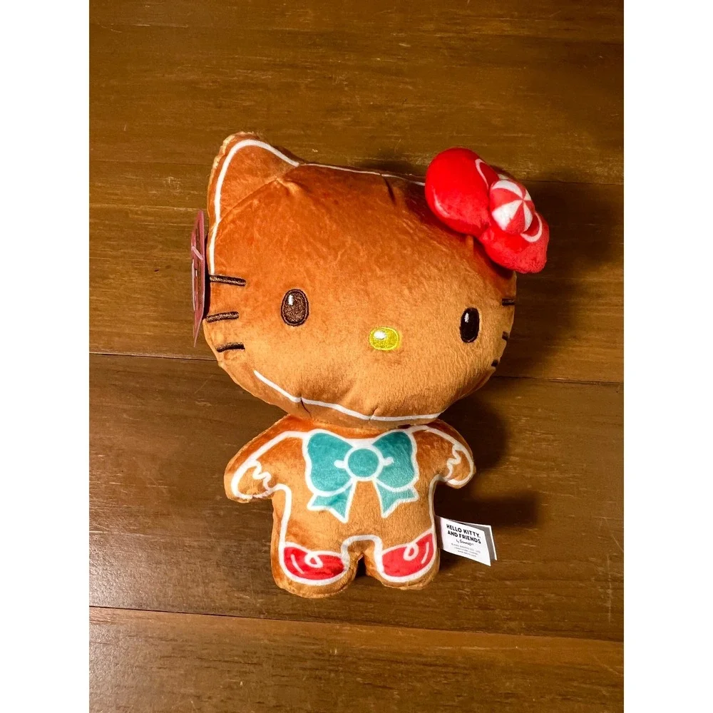 Hello Kitty Gingerbread Plush Sanrio Holiday Series 2 Brown Christmas Toy 8